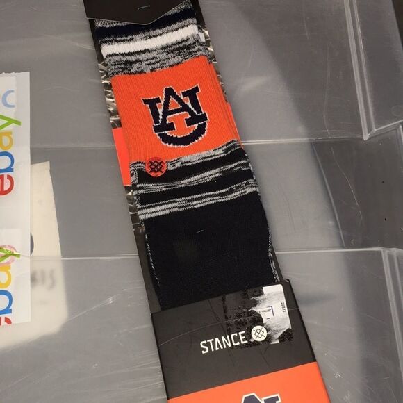Auburn Tigers Stance Varsity men’s socks -M 6-8.5 - Picture 1 of 1
